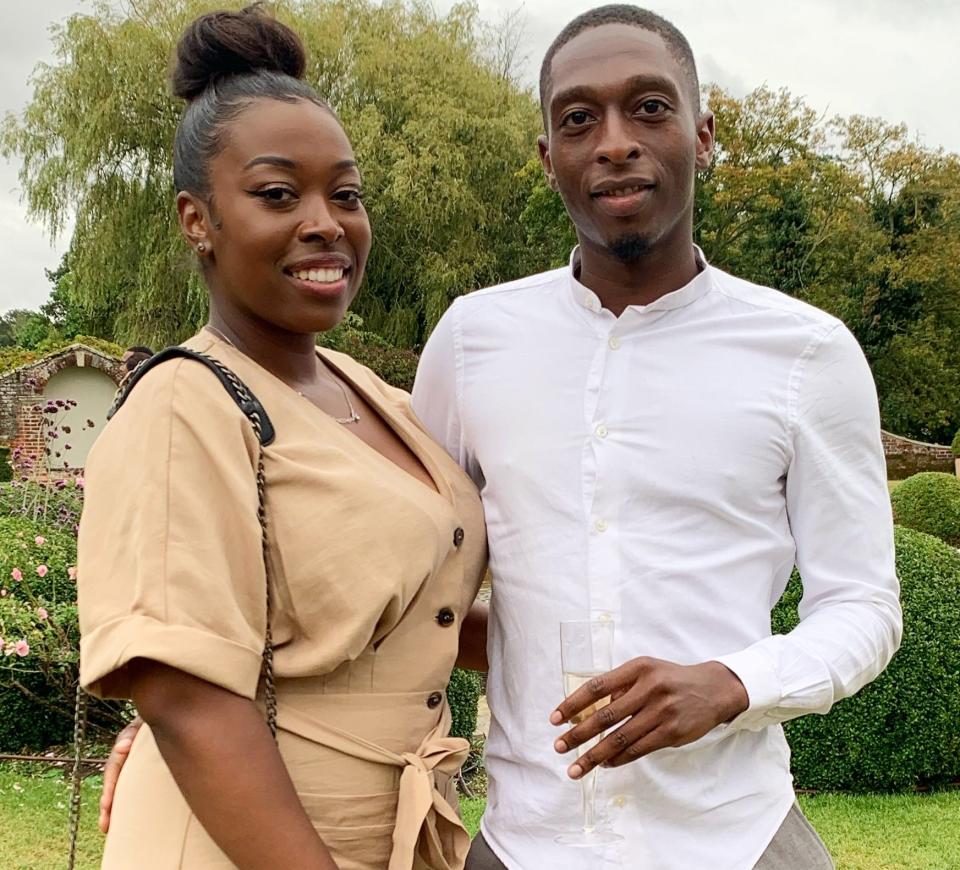  (Courtney Alexander-Grant, 24, Personal Assistant  and Lanre Azeez, 27, IT Engineer)