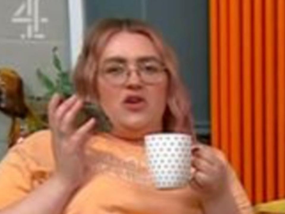 Ellie Warner called boyfriend Nat in the latest episode of ‘Gogglebox’ (Channel 4)