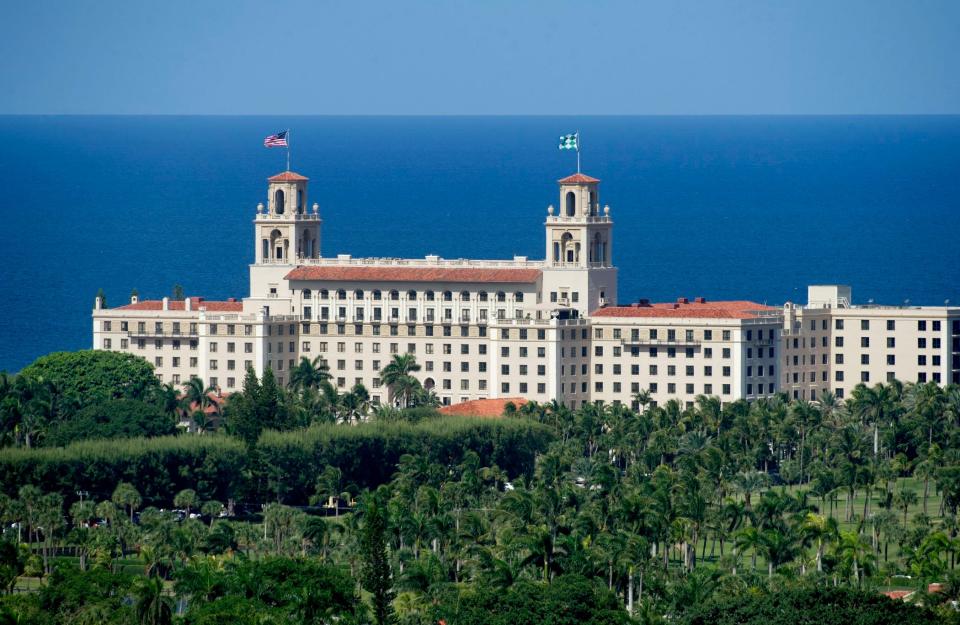 The Breakers Hotel in 2021 in Palm Beach. This was photographed from Esperante building in Palm Beach.