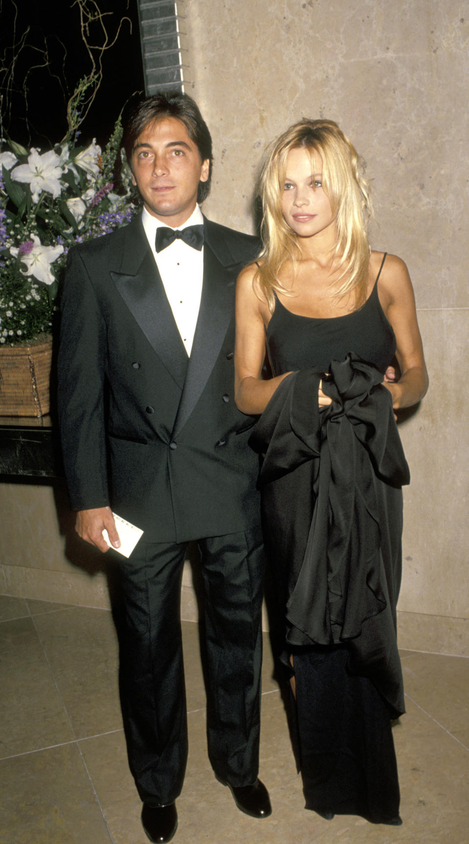 Scott Baio and Pamela Anderson <a href="http://www.people.com/people/archive/article/0,,20061439,00.html">called each other sweetheart in the late '80s and early '90s</a>. 