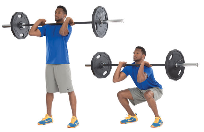 Barbell Front Squat