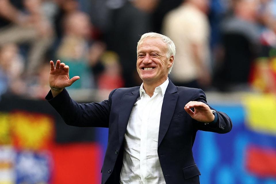 Didier Deschamps continues his quest to complete international football by winning the European Championship as a manager (AFP/Getty)