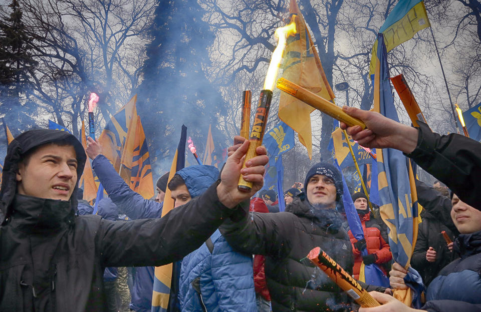 March of National Dignity in Kiev