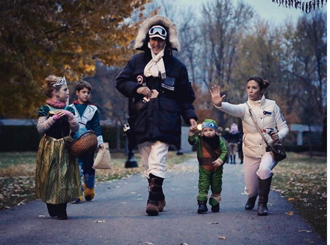 <p>In 2015, the Prime Minister dressed as Han Solo, alongside a mis-matched squad of family members. Sophie Gregoire-Trudeau joined in on the “Star Wars” fun with her own interpretation of Princess Leia. Photo: Instagram/justinpjtrudeau </p>