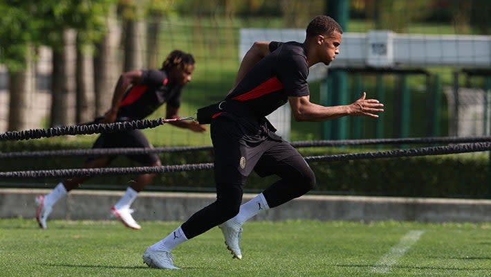 FIRST DOUBLE SESSION AT MILANELLO