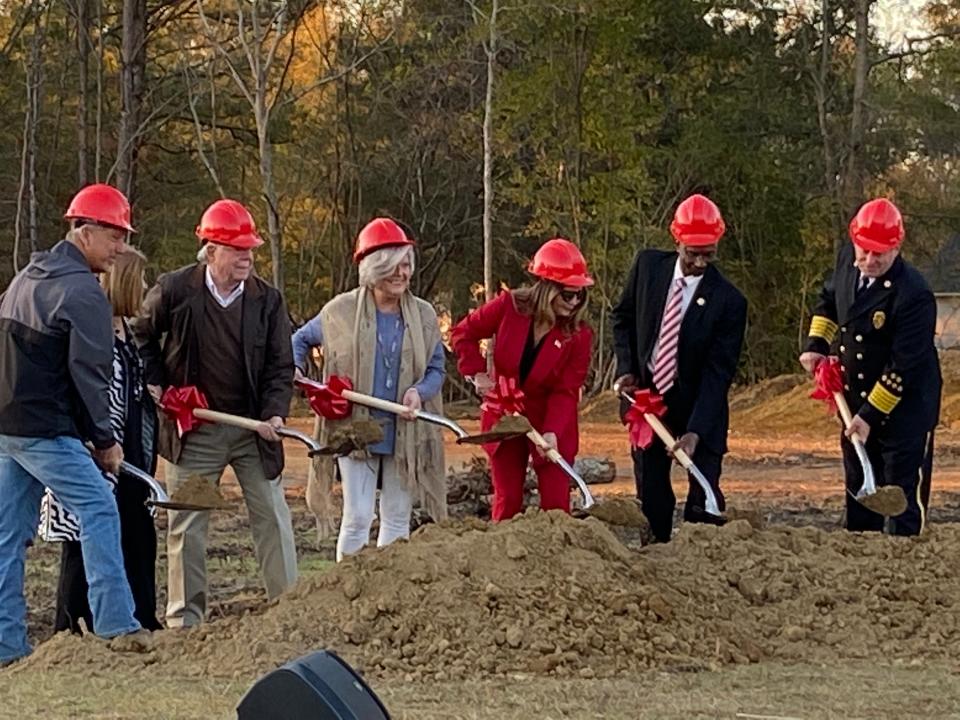 Groundbreaking for the City of Southside's new fire station came as a result of a loan through a U.S. Department of Agriculture loan to improve essential services in rural communities.