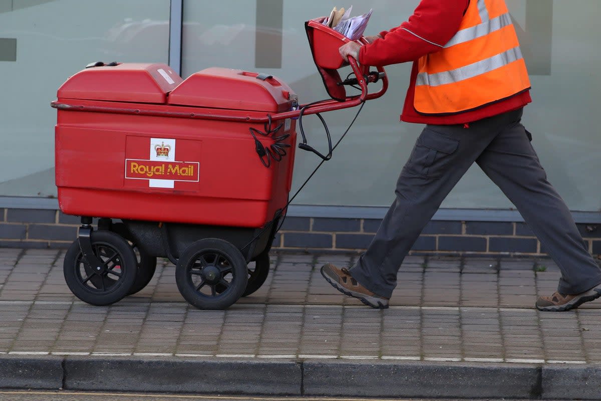 Royal Mail strikes will occur during December, causing delays to your post during the busiest time of the year  (PA Wire)