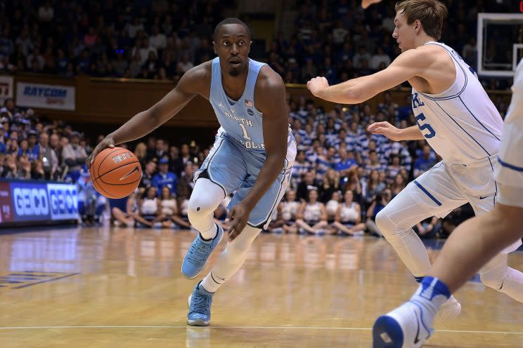 North Carolina and Duke were three-and-a-half games apart in January; now, after the Blue Devils beat the Tar Heels, the gap is down to one game. (Getty)