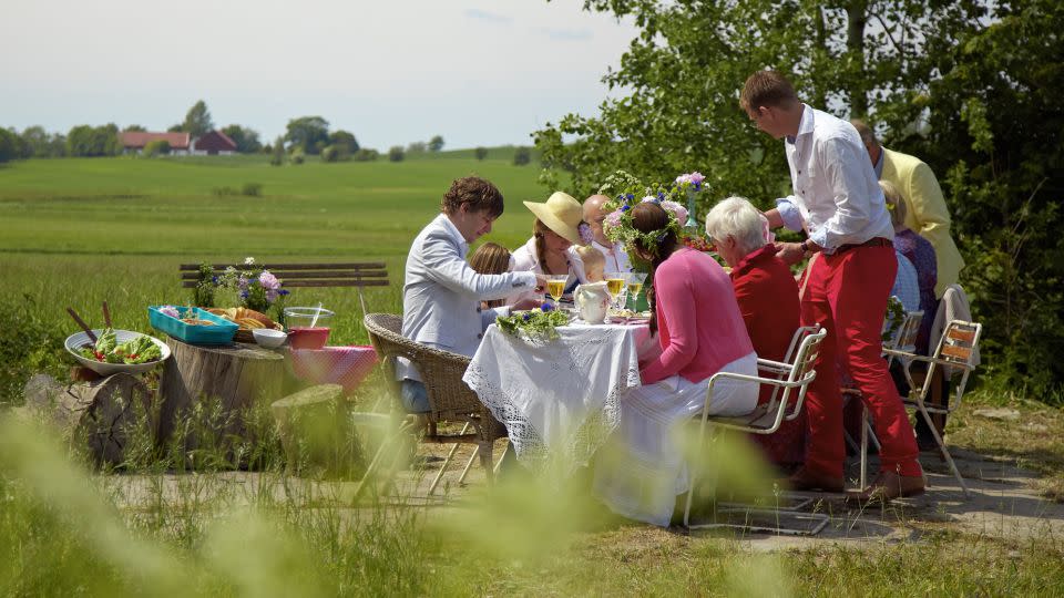 Midsummer lunch is an important part of the celebrations in Sweden. - Carolina Romare/imagebank.sweden