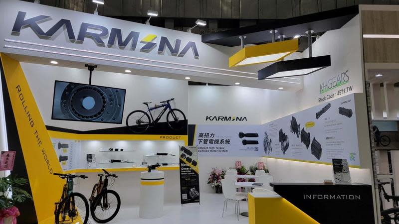 台北國際自行車展於3月22日盛大開幕，鈞興也參展並展示電動輔助自行車（E-Bike）之中置電機相關產品。（鈞興提供）
