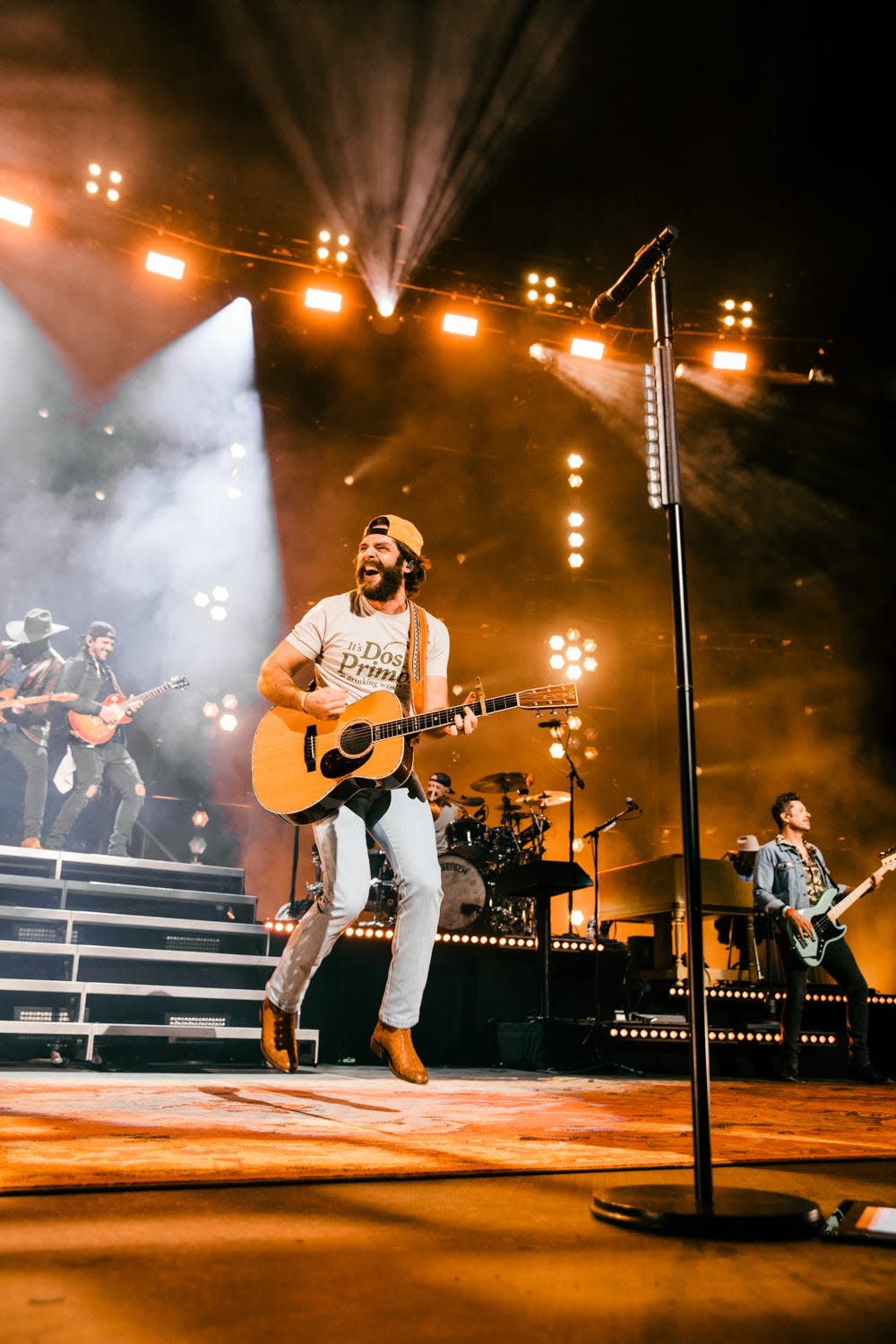 Thomas Rhett will play the Tuscaloosa Amphitheater July 21, with opening acts Parker McCollum and Conner Smith.