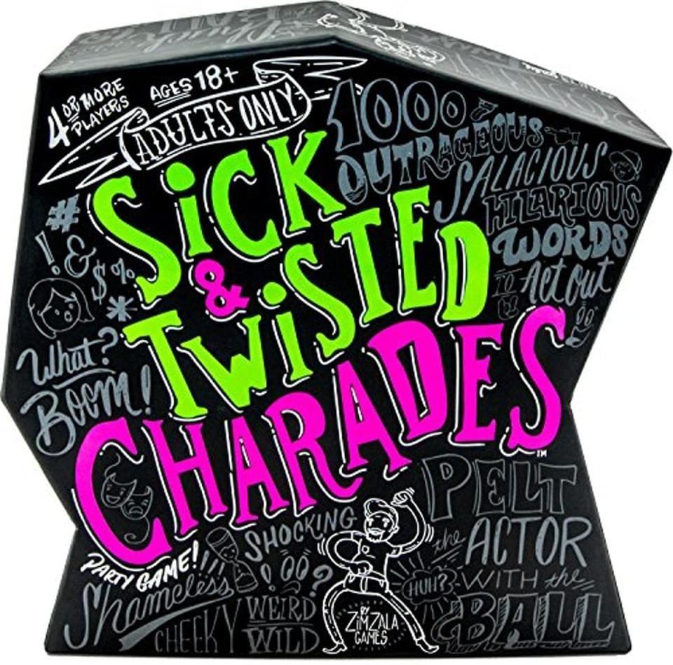 Wonder Forge Sick & Twisted Charades Party Game for Adults