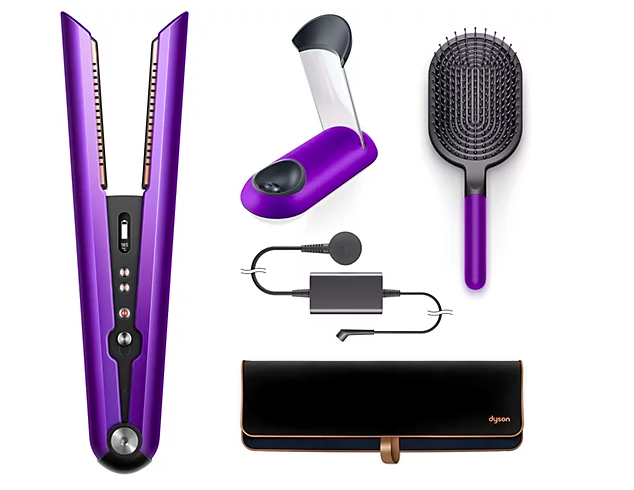 Enjoy plenty of accessories with your next-level hair straightener. (Photo: QVC)