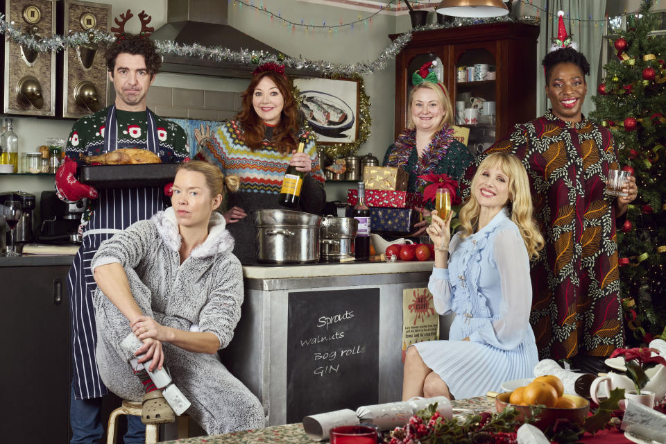 Motherland cast in the Christmas special (BBC)