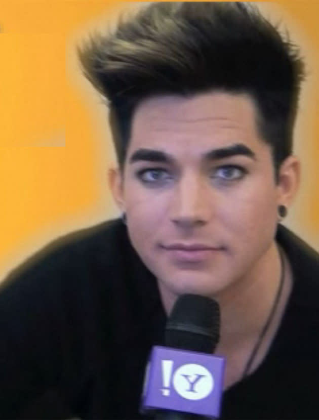 Celebrity photos: Adam Lambert is one of the loveliest American exports.