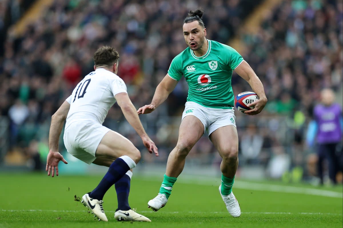 James Lowe appeared to have given Ireland victory (Getty Images)