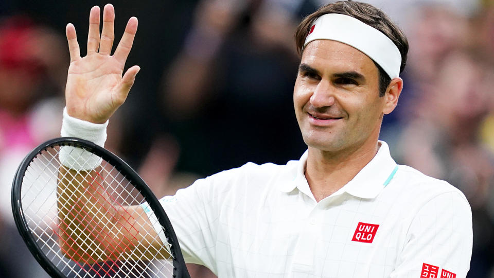 Roger Federer has welcomed the return of fans at Wimbledon, but has cautioned against incidentally prompting another wave of coronavirus infections. (Photo by John Walton/PA Images via Getty Images)