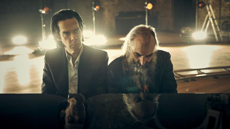 Nick Cave and Warren Ellis in ‘This Much I Know to Be True’ - Credit: Charlie Gray / Courtesy SXSW