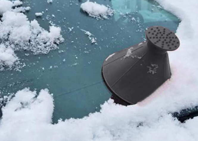 Round Ice Scraper