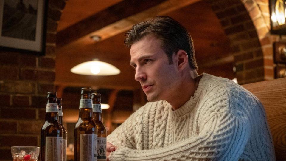 <p>This sweater and Chris Evans have something in common: They're both made of boyfriend material. The <a href="https://people.com/style/chris-evans-sweater-from-knives-out-shop-it/" rel="nofollow noopener" target="_blank" data-ylk="slk:fisherman style he wore as Ransom;elm:context_link;itc:0;sec:content-canvas" class="link ">fisherman style he wore as Ransom</a> is so great that it went viral — and the star got a <a href="https://people.com/pets/chris-evans-dog-matching-knives-out-sweater/" rel="nofollow noopener" target="_blank" data-ylk="slk:matching one for his dog;elm:context_link;itc:0;sec:content-canvas" class="link ">matching one for his dog</a>! </p>