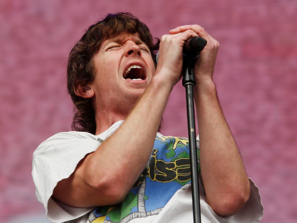 Brendan Yates of Turnstile (Marcelo Hernandez/Getty Images)