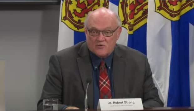 Dr. Robert Strang said he hopes changes announced Friday around moving to Nova Scotia will address some of the concerns he has heard recently. (Nova Scotia Government - image credit)