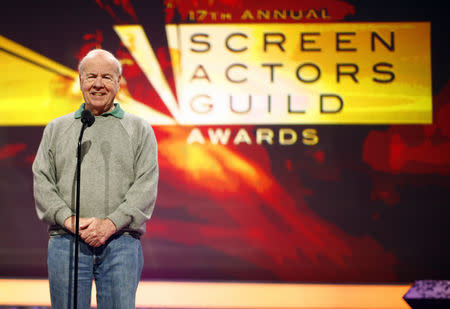 Actor Tim Conway poses for a picture before the 17th Annual Screen Actors Guild Awards in Los Angeles, California January 29, 2011. REUTERS/Eric Thayer/File Photo
