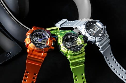 ▲Casio G-Shock GBA-400，可透過藍牙4.0傳輸技術，控制智慧型手機的音樂播放相關、手機搜尋功能。