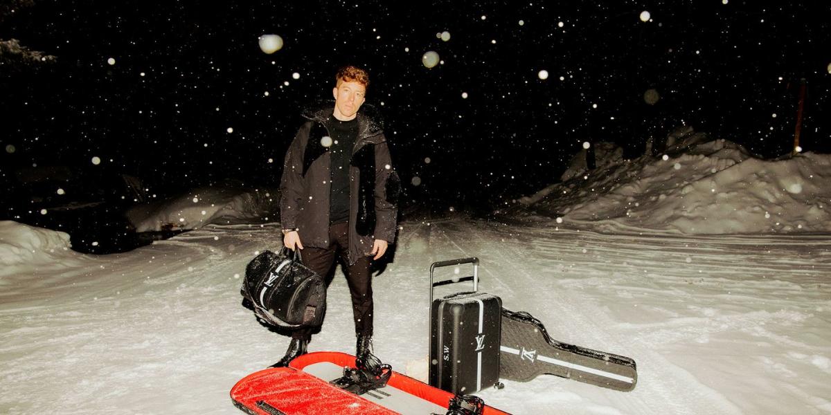 Shaun white x Louis Vuitton by Virgil Abloh snowboard trunk at
