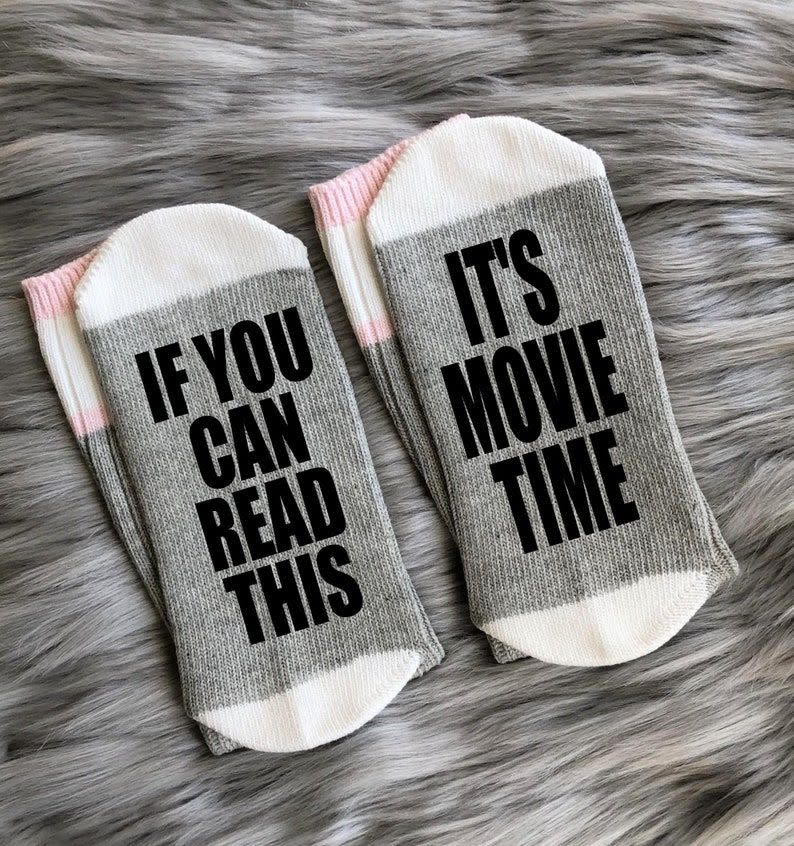 'If You Can Read This' Socks