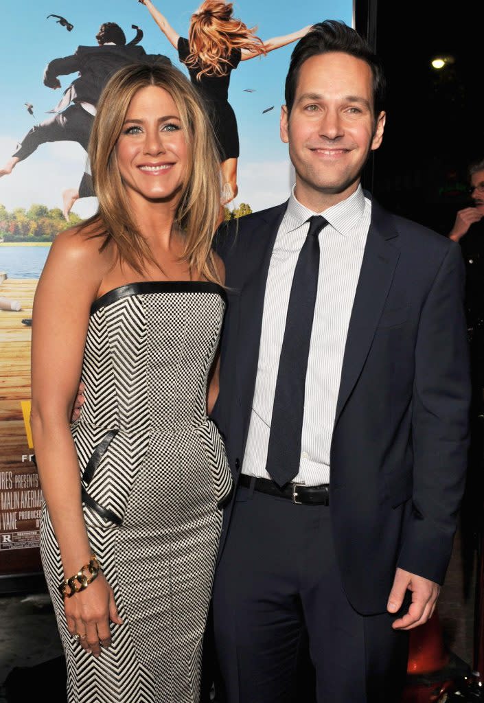 Jennifer Aniston Calls Paul Rudd an Ageless Freak on His Birthday