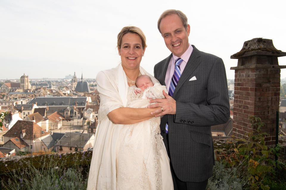 The newborn’s parents are Prince Jean of Orléans, the Duke of Vendôme and Philomena de Tornos Steinhart, the Duchess of Vendôme. Source: Getty