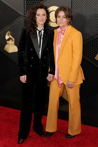 <p>Kayla Oaddams/WireImage</p> Catherine Shepherd and Brandi Carlile