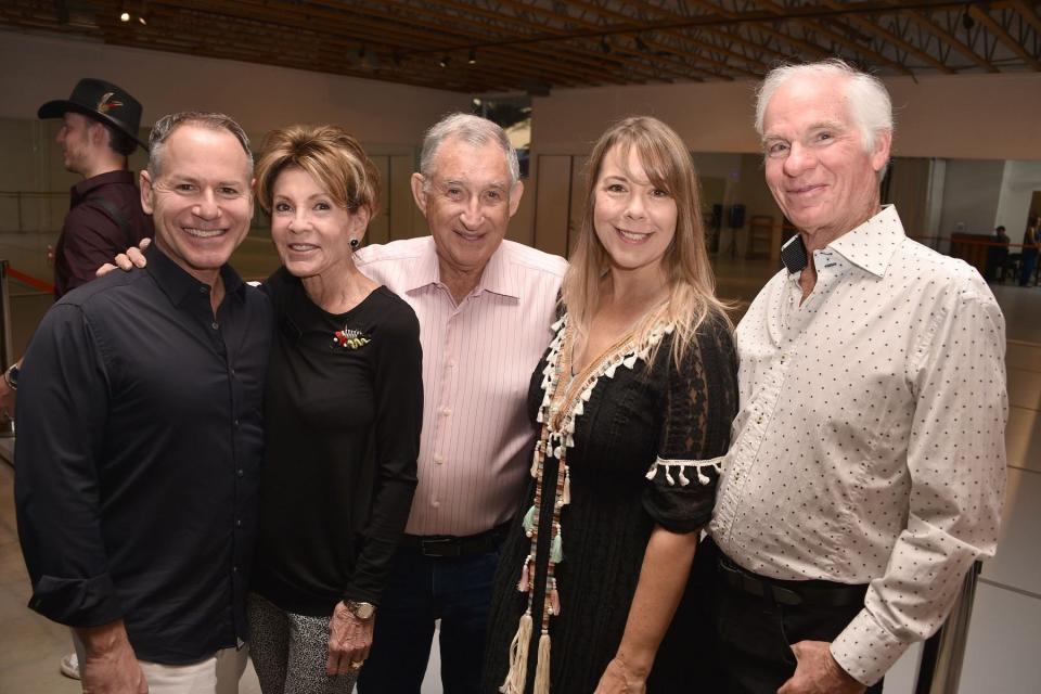 Attendees at the soft opening of the Nickerson-Rossi Dance Company's new Palm Desert location on Oct. 5, 2023 included Frank Goldstin, Terri Ketover, Jim and Stacy Jacob and Bart Ketover.