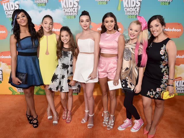 Alberto E. Rodriguez/Getty The cast of 'Dance Moms' at Nickelodeon's 2016 Kids' Choice Awards