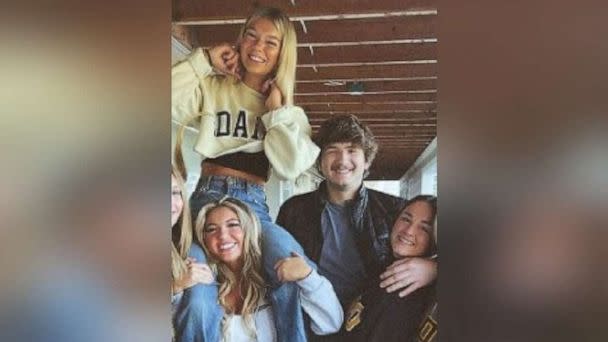 PHOTO: A photo posted by Kaylee Goncalves only a few days ago shows University of Idaho students Ethan Chapin, Xana Kernodle, Madison Mogen and Goncalves. The four were found dead at an off-campus house on Nov. 13, 2022. (Kaylee Goncalves/Instagram)