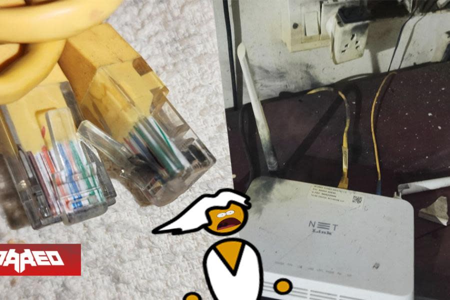 Rayo impacte su casa, alcanza a desconectar su PC, pero no desenchufa el modem que por el cable ethernet lo termina quemando igual