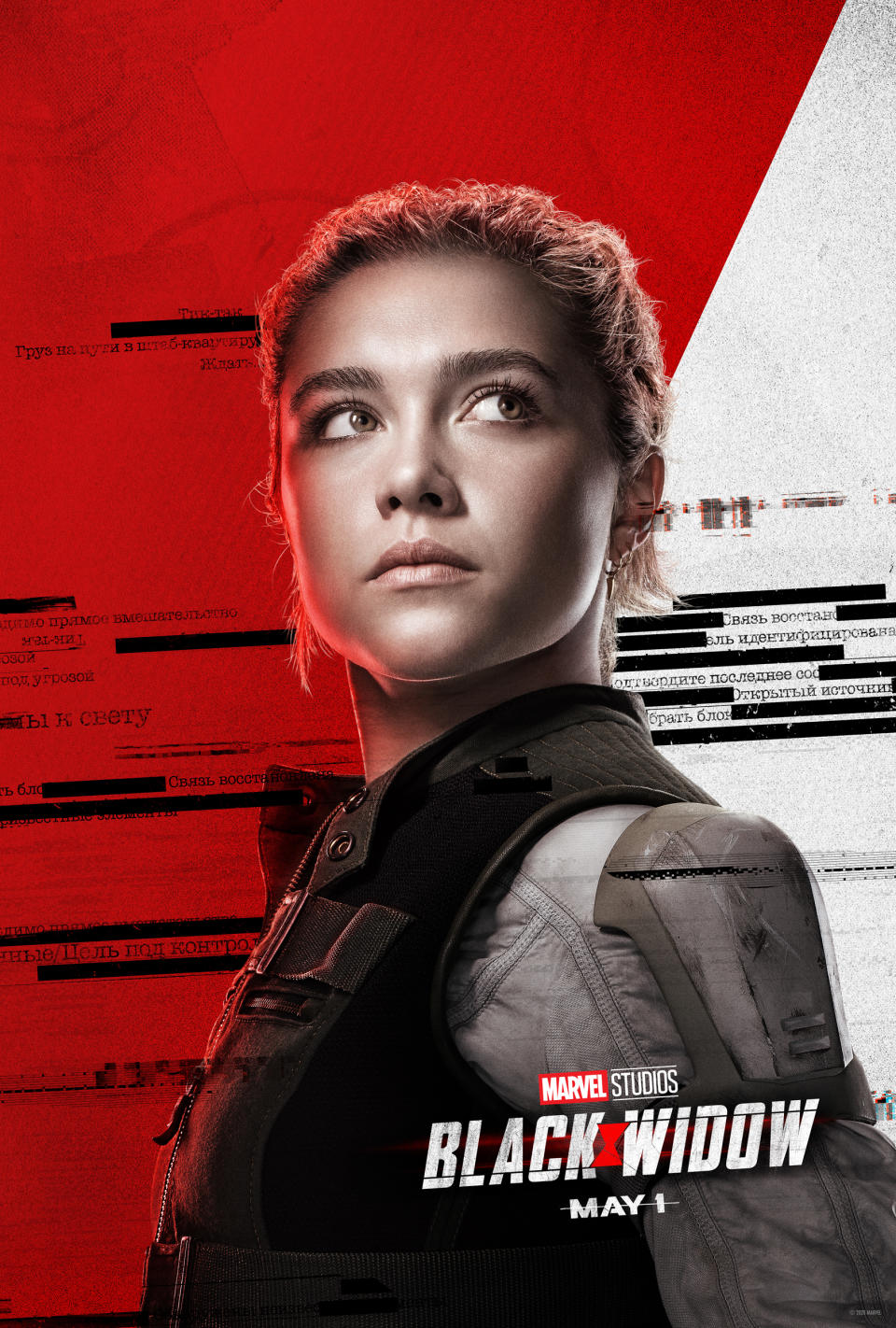 Florence Pugh as Yelena Belova. (Marvel Studios)