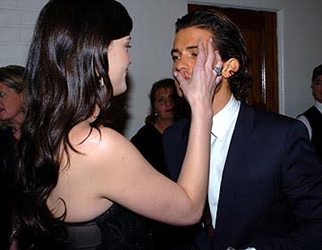 Liv Tyler and Orlando Bloom at the LA premiere of New Line's The Lord of the Rings: The Return of The King