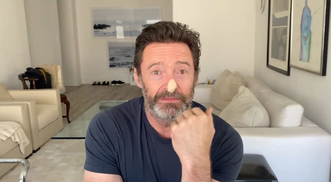 Hugh Jackman in an Instagram video