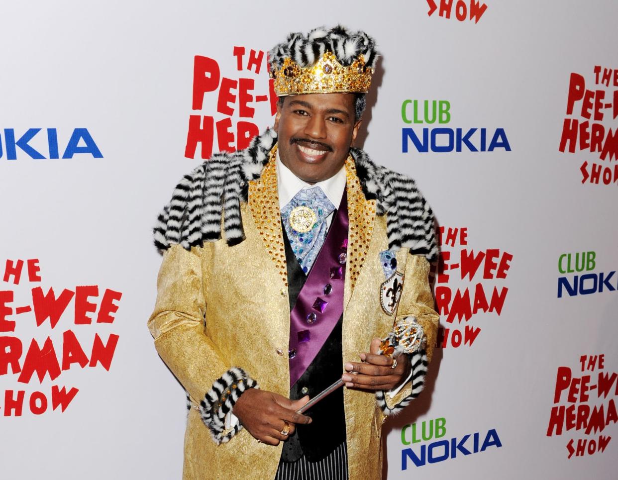John Paragon arrives at the opening night of "The Pee-wee Herman Show" in Club Nokia at L.A. Live on January 20, 2010 in Los Angeles, California. 