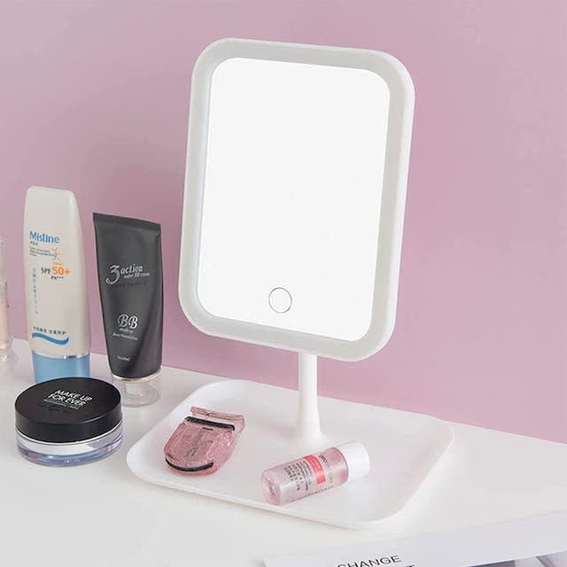 Rezithger Rechargeable Portable Makeup Mirror
