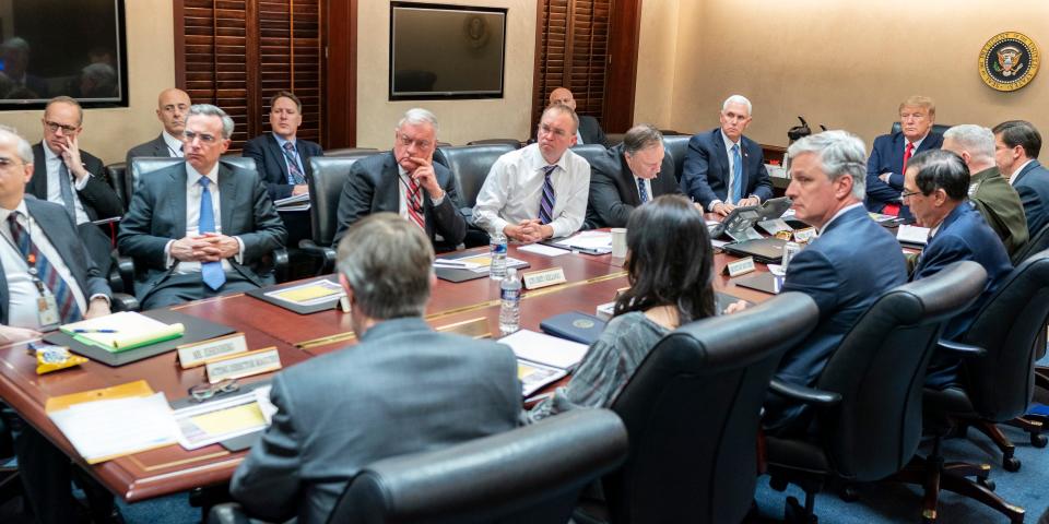 white house situation room lack of women iraq