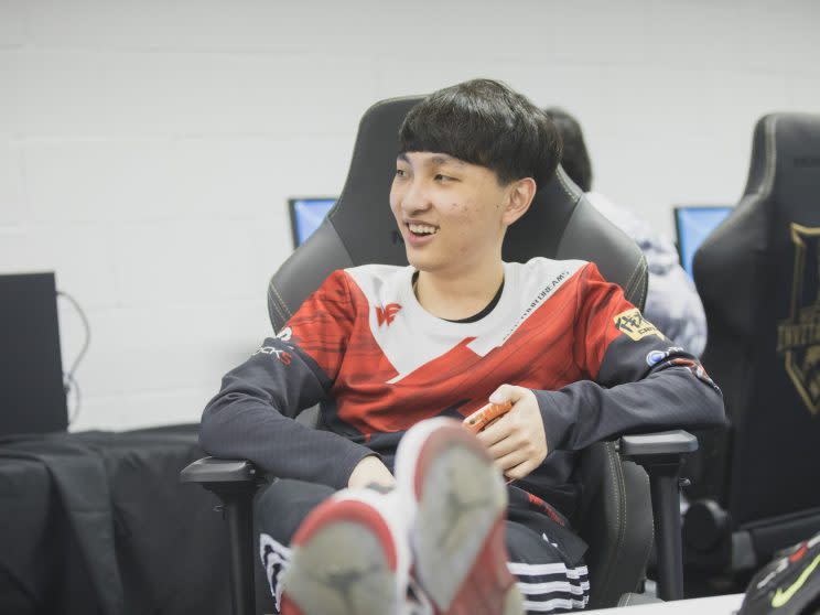 xiye backstage at MSI (lolesports)