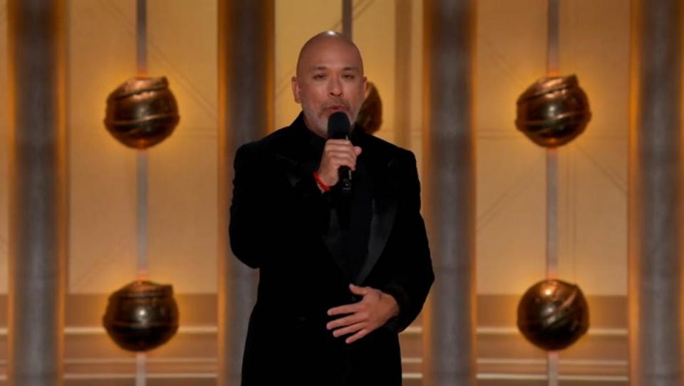 Jo Koy hosting the 2024 ‘Golden Globes’ (CBS)