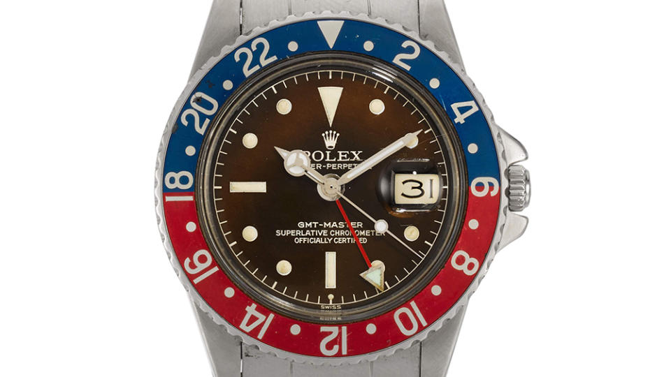 Rolex GMT Master Ref. 1675 with a Swiss Exclamation Point