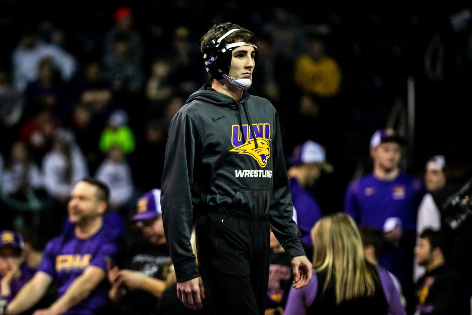 Northern Iowa's Kyle Biscoglia went 7-1 and took third at the Cliff Keen Las Vegas Invitational this past weekend.
