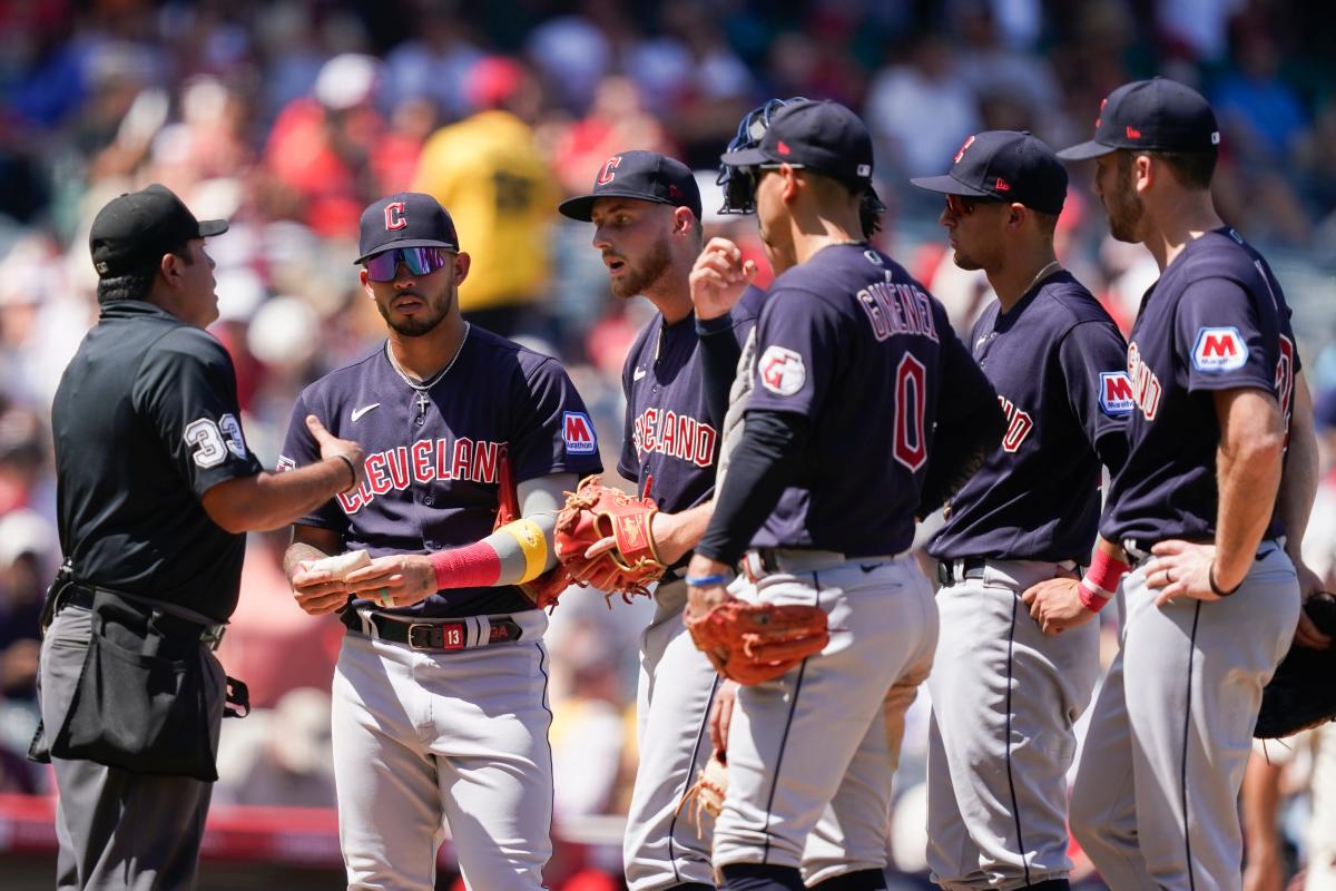 Rosenberg gets 1st career win as 2 balk calls on Bibee help Angels to 2-1  victory over Guardians - ABC News