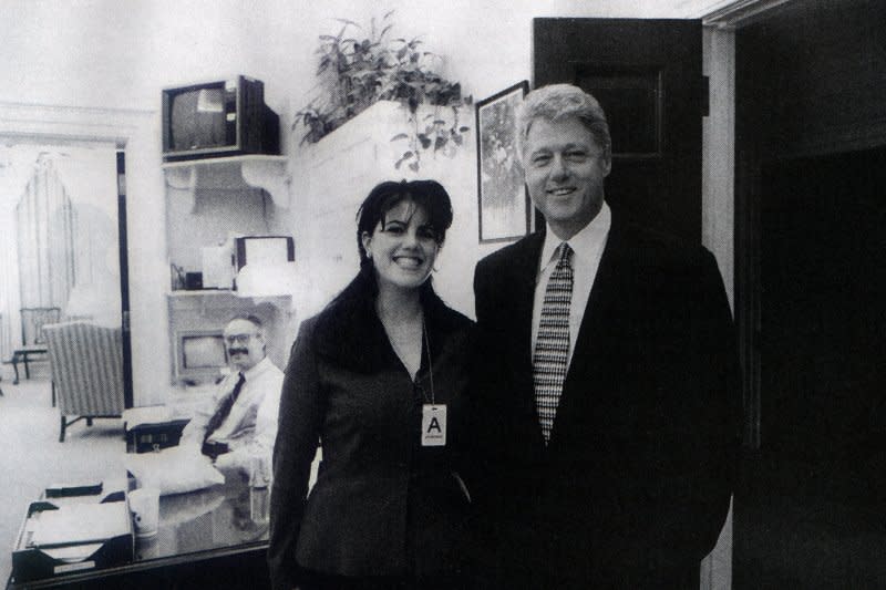 On August 17, 1998, U.S. President Bill Clinton said he had a relationship with former White House intern Monica Lewinsky that was "not appropriate." File Photo courtesy of the White House