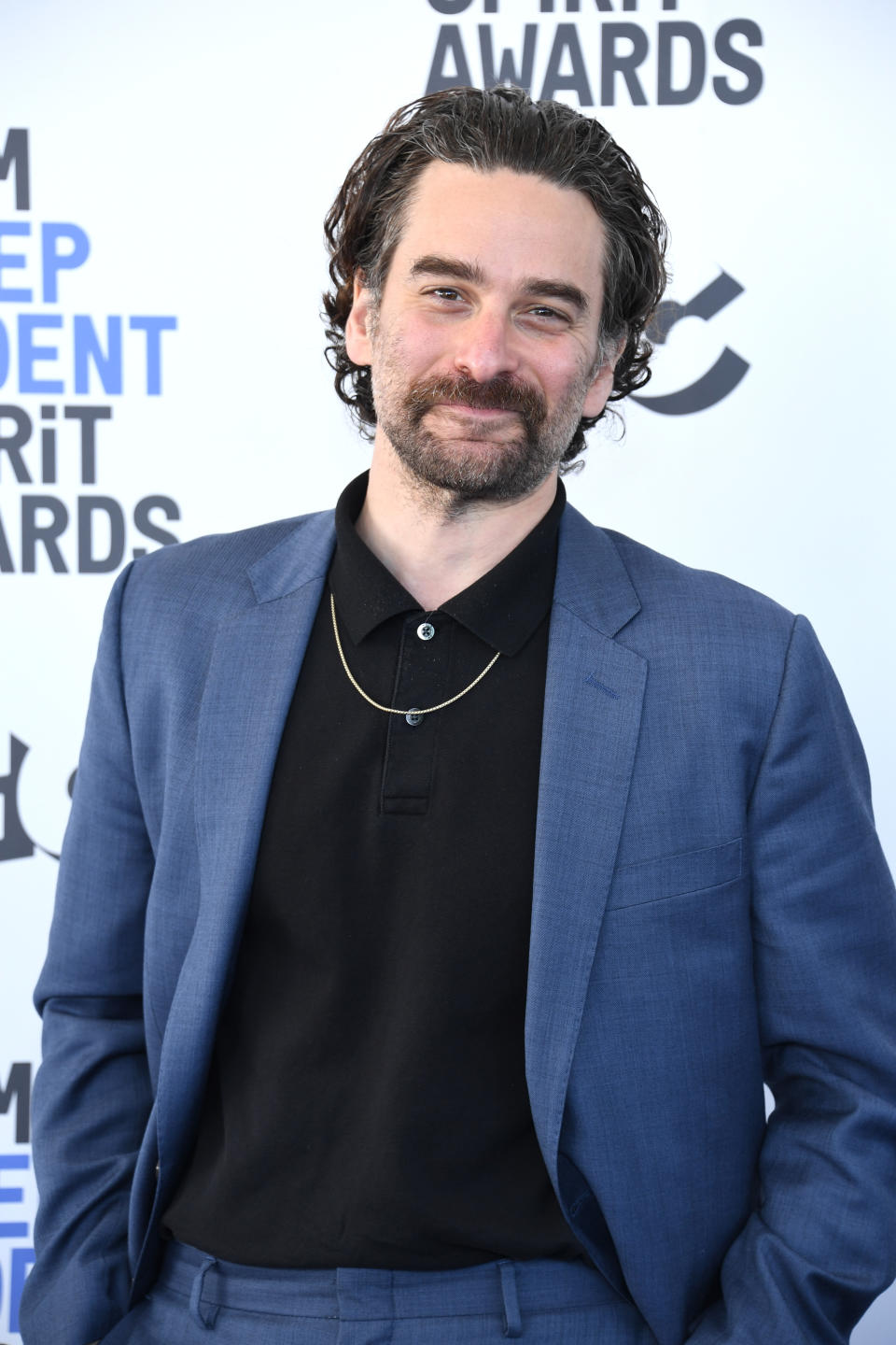 Danny Deferrari on the red carpet at the 2022 Film Independent Spirit Awards